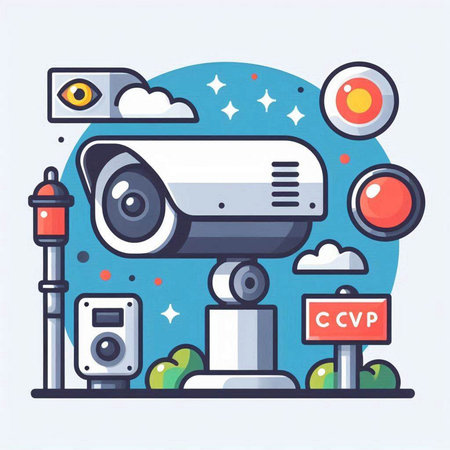 Tim teknisi ABPrima CCTV sedang melakukan instalasi kamera keamanan